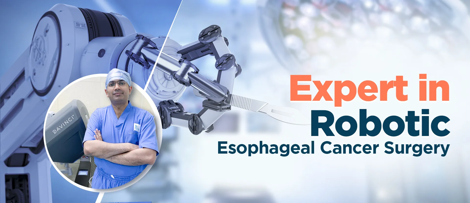 Best Robotic Esophageal cancer surgery in ahmedabad
